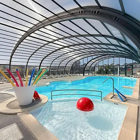 Hébergement de vacances Mobil-home Confort 4 Pers, à 200m, Piscine Chauffée, Terrasse Sud, Parking, Wifi Inclus - Fr-1-361a-81