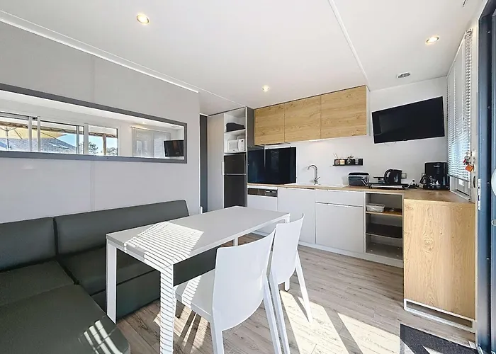 Mobil-home Confort 4 Pers, A 200m, Piscine Chauffee, Terrasse Sud, Parking, Wifi Inclus - Fr-1-361a-81 *