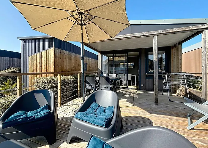 Mobil-home Confort 4 Pers, A 200m, Piscine Chauffee, Terrasse Sud, Parking, Wifi Inclus - Fr-1-361a-81 쥘-루빌-레팡